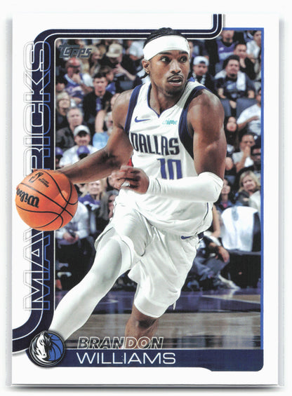 2025-26 Topps #171 Brandon Williams