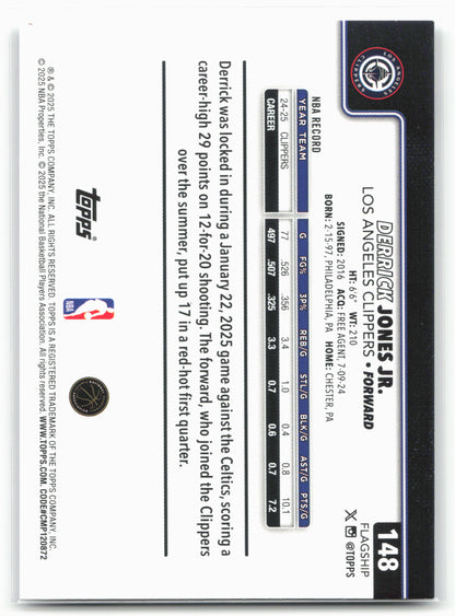 2025-26 Topps #148 Derrick Jones Jr.