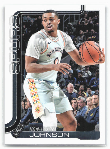 2025-26 Topps #200 Keldon Johnson