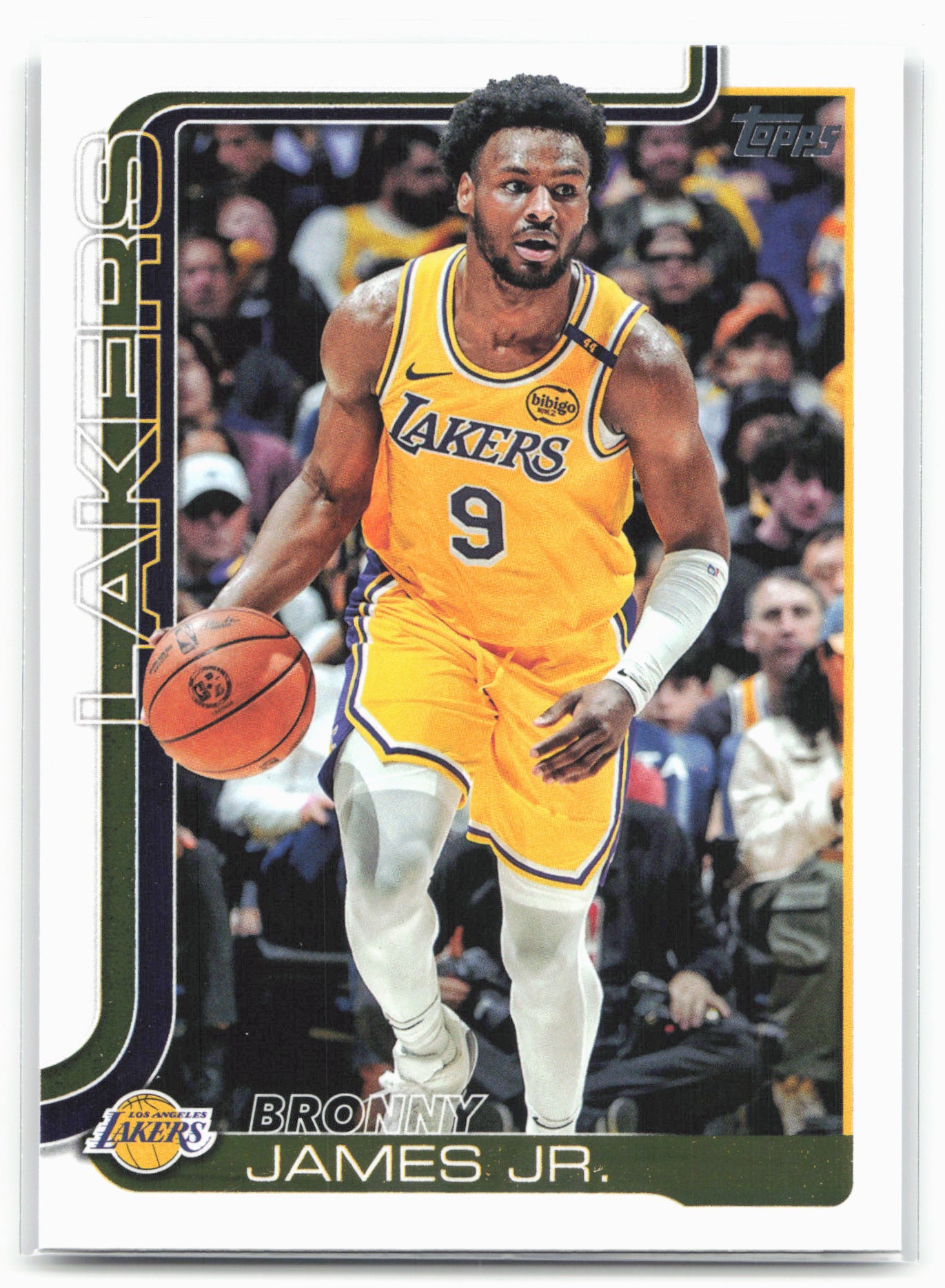2025-26 Topps #152 Bronny James Jr.
