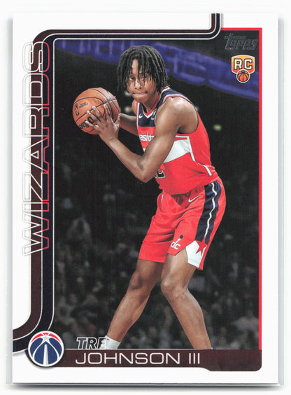 2025-26 Topps #206 Tre Johnson III