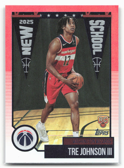2025-26 Topps #NS-6 Tre Johnson III New School