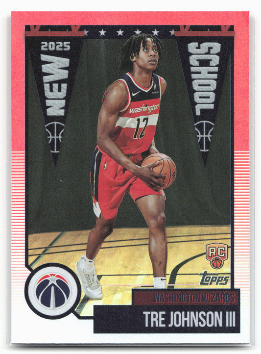 2025-26 Topps #NS-6 Tre Johnson III New School