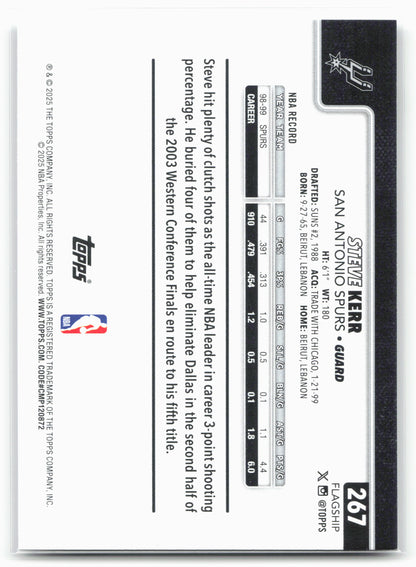 2025-26 Topps #267 Steve Kerr