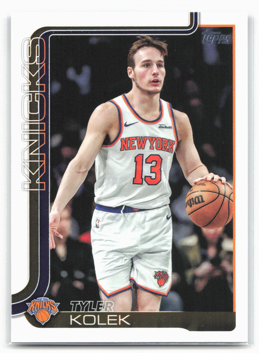 2025-26 Topps #20 Tyler Kolek