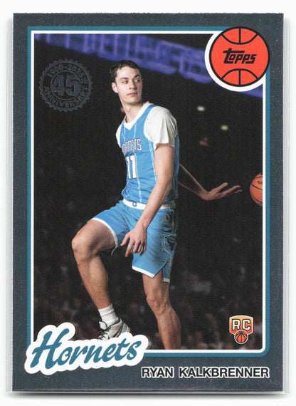 2025-26 Topps #80BK-77 Ryan Kalkbrenner 1980-81 Topps Basketball