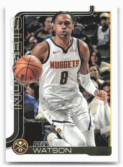 2025-26 Topps #106 Peyton Watson