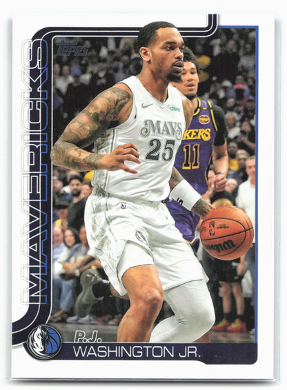2025-26 Topps #173 P.J. Washington Jr.