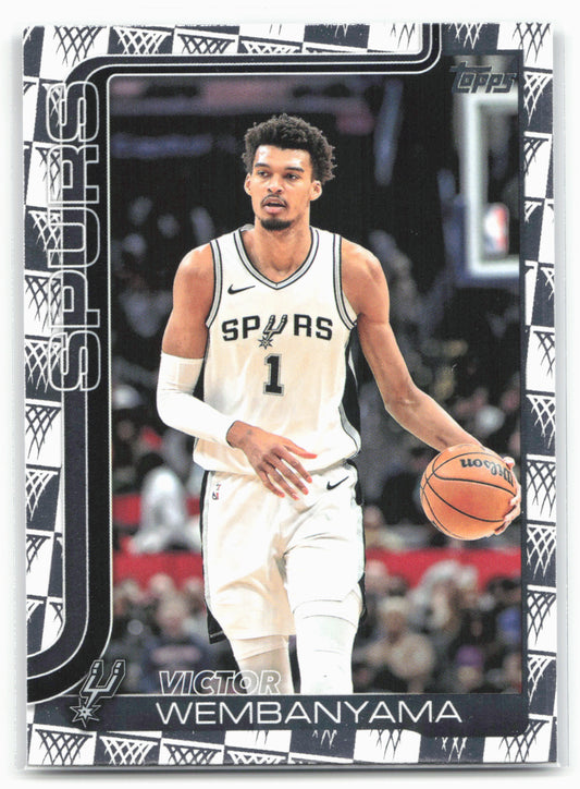 2025-26 Topps #195 Victor Wembanyama Season Tip Off