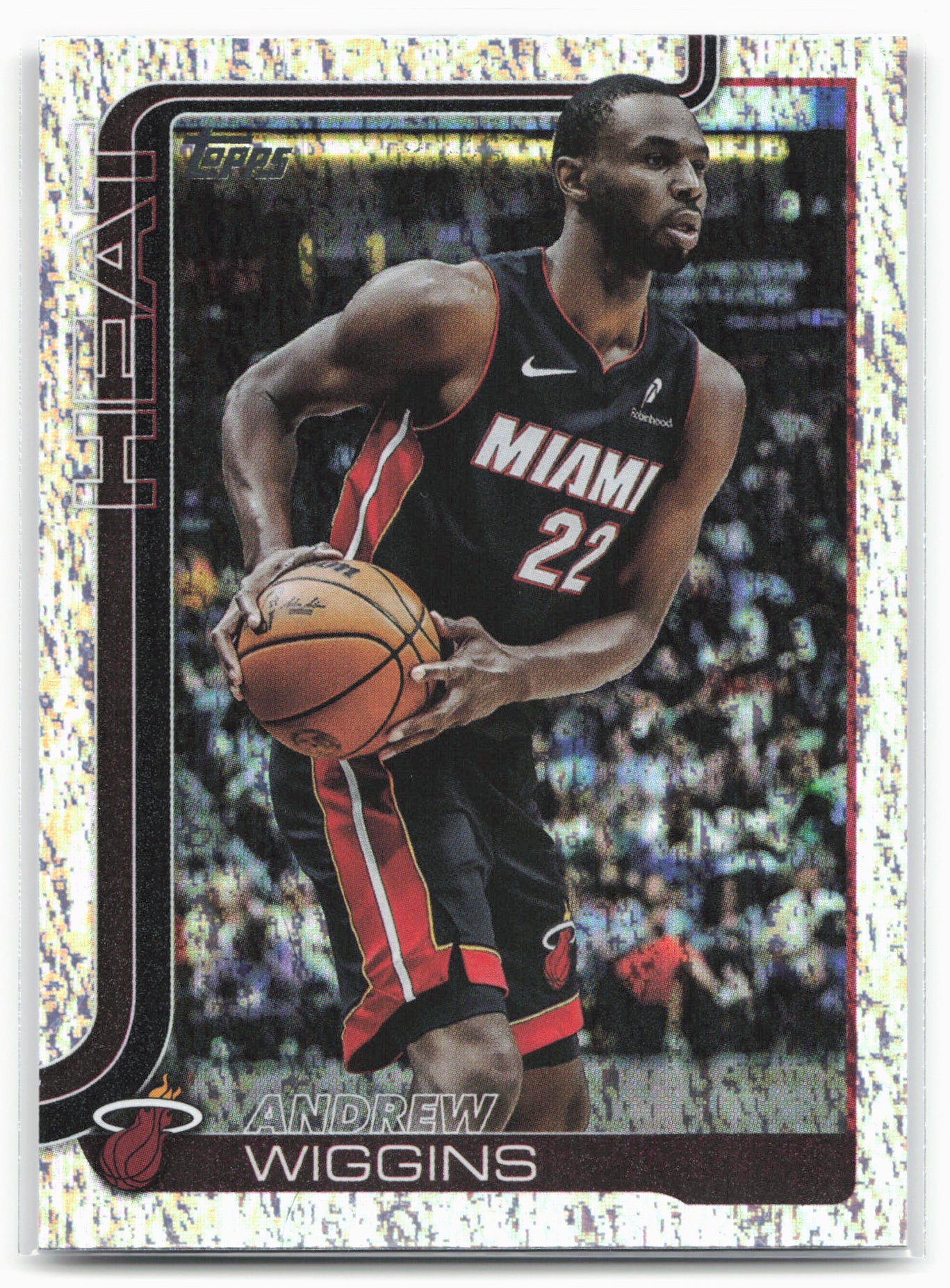2025-26 Topps #77 Andrew Wiggins Holo Foil