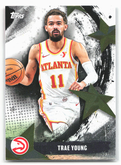 2025-26 Topps #SA-25 Trae Young Stars of the NBA