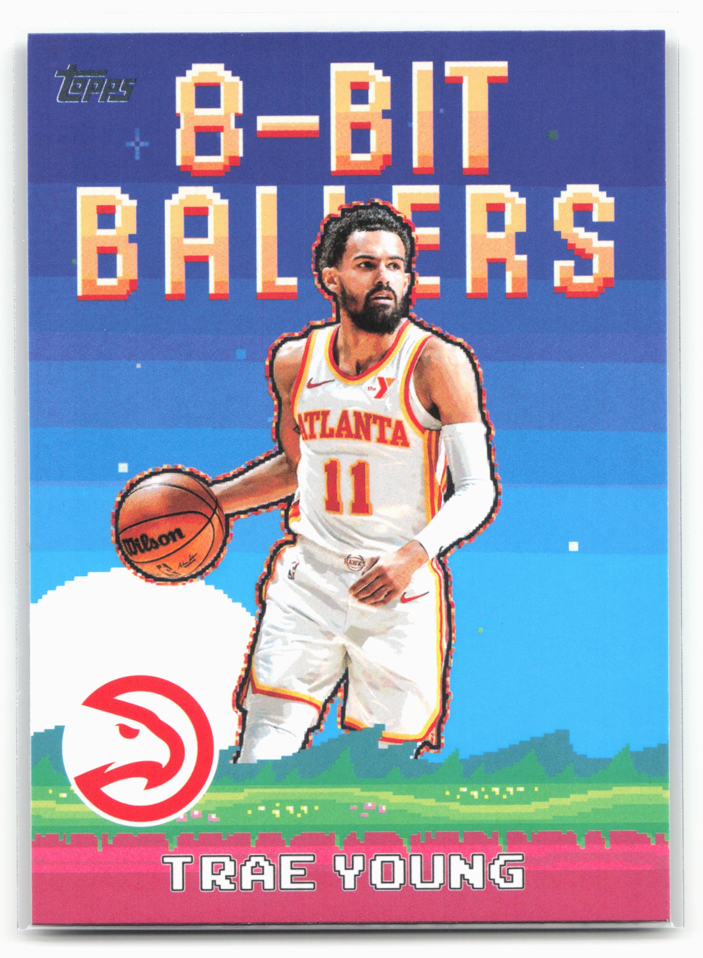 2025-26 Topps #8B-6 Trae Young 8-Bit Ballers