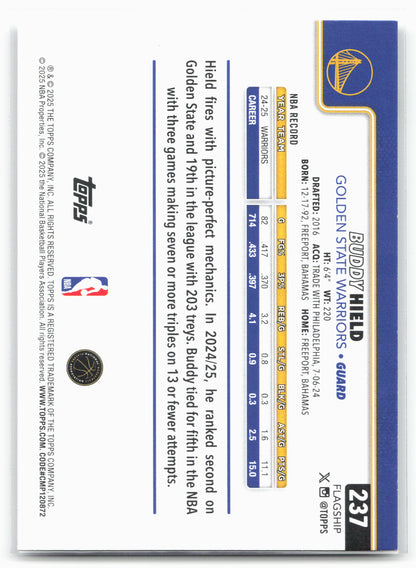2025-26 Topps #237 Buddy Hield