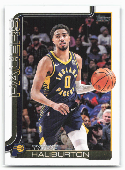 2025-26 Topps #47 Tyrese Haliburton