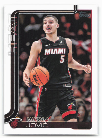 2025-26 Topps #76 Nikola Jović