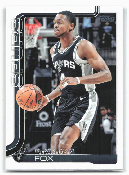 2025-26 Topps #196 De'Aaron Fox