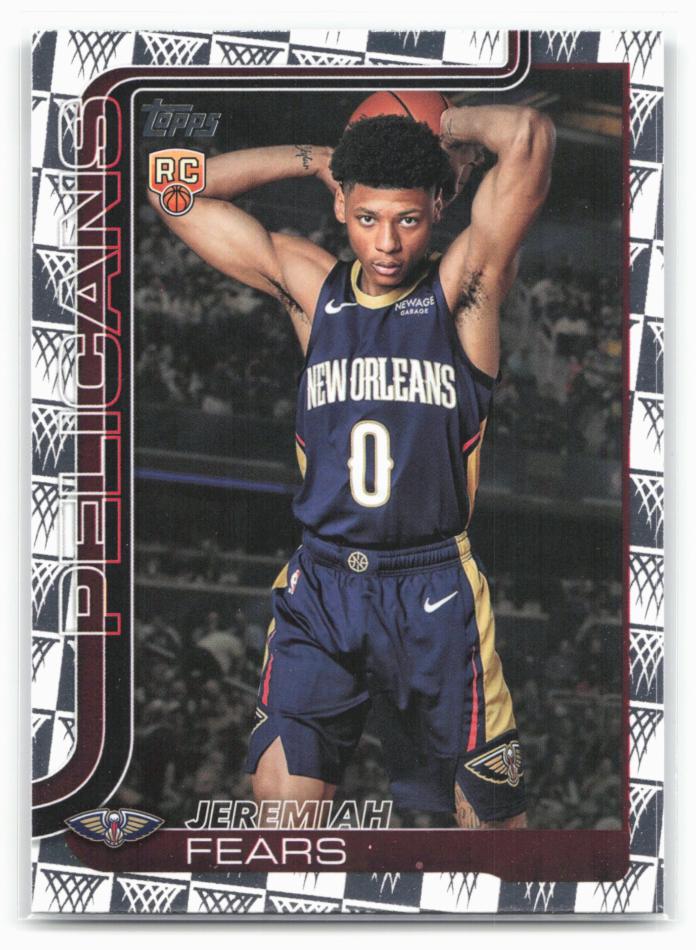 2025-26 Topps #207 Jeremiah Fears Season Tip Off