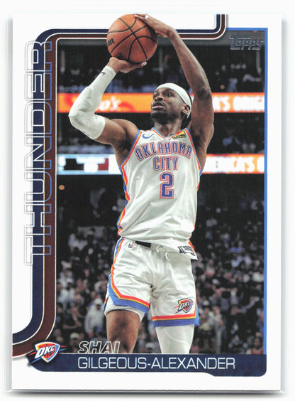 2025-26 Topps #115 Shai Gilgeous-Alexander