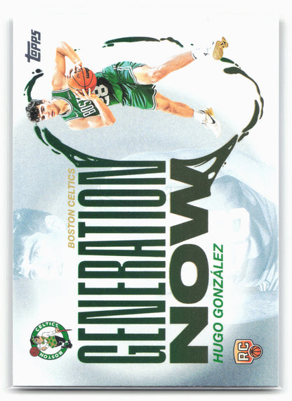 2025-26 Topps #GN-28 Hugo González Generation Now