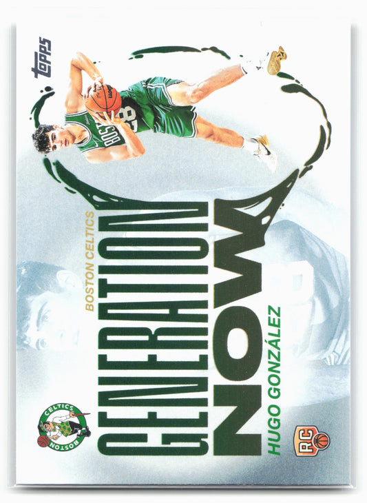 2025-26 Topps #GN-28 Hugo González Generation Now