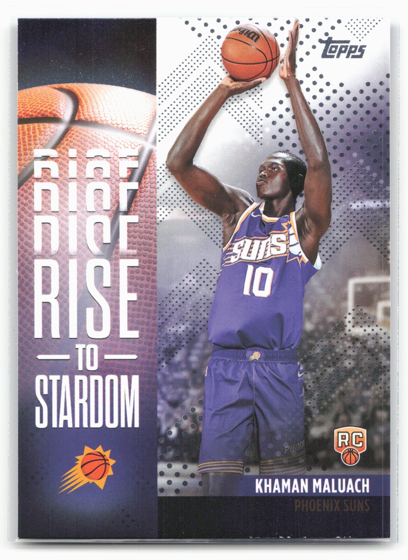 2025-26 Topps #RTS-10 Khaman Maluach Rise to Stardom