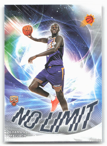 
2025-26 Topps #NL-10 Khaman Maluach No Limit