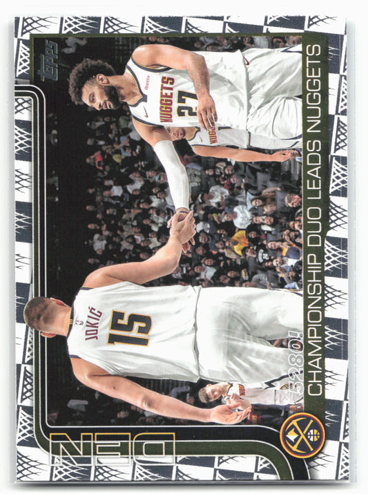 2025-26 Topps #286 Nikola Jokić Season Tip Off