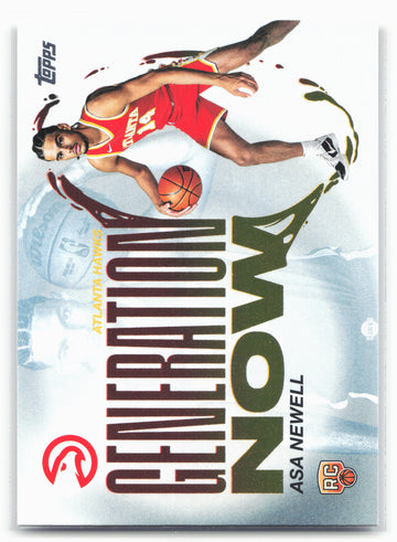 
2025-26 Topps #GN-23 Asa Newell Generation Now