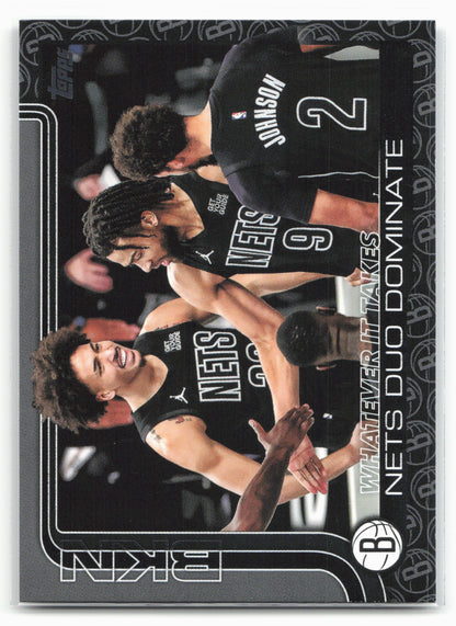 2025-26 Topps #273 Cameron Johnson Team Color Border