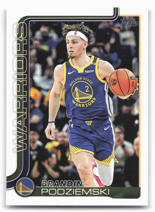 2025-26 Topps #141 Brandin Podziemski