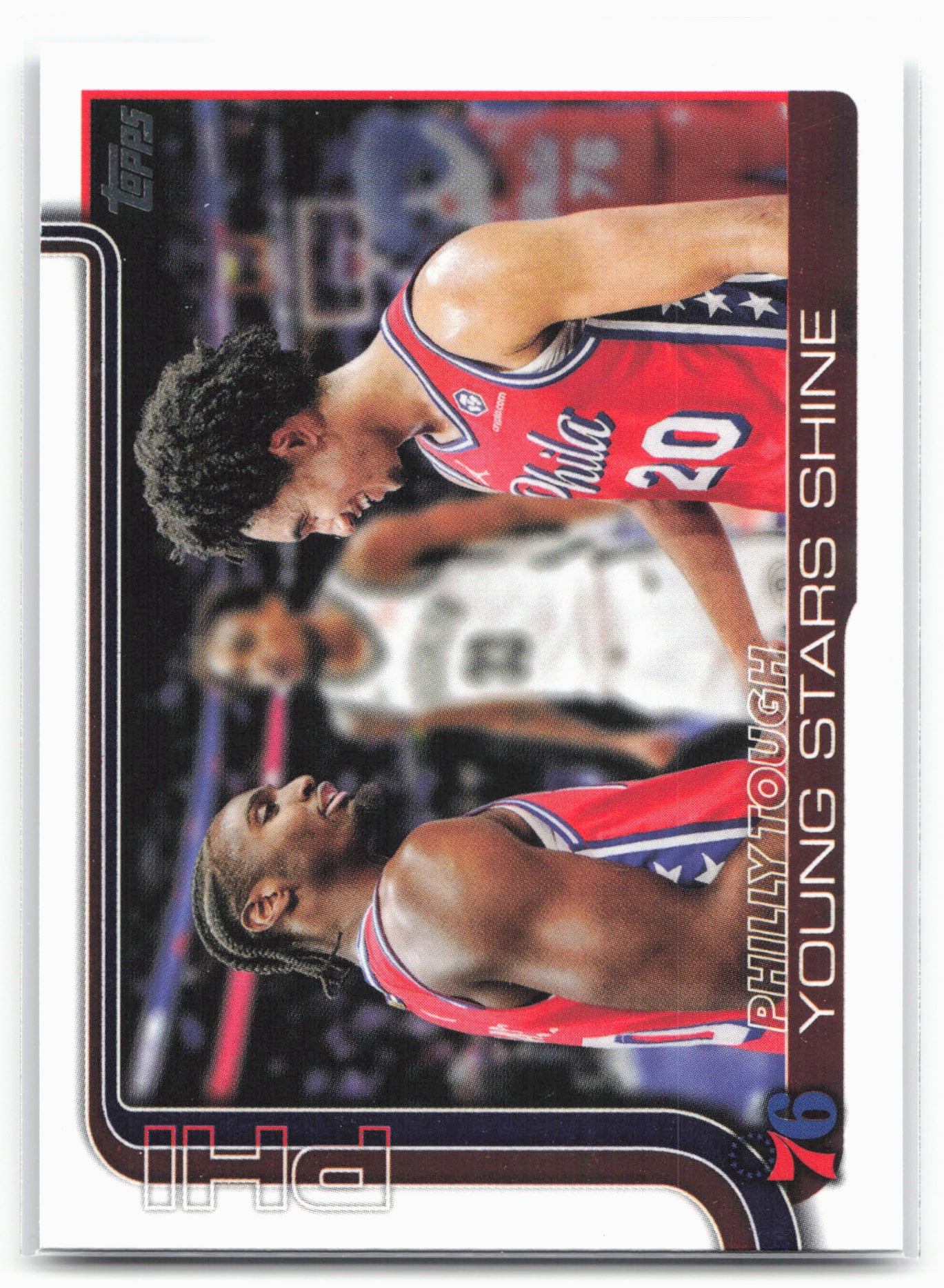 2025-26 Topps #275 Philly Tough: Young Stars Shine