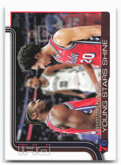 2025-26 Topps #275 Philly Tough: Young Stars Shine