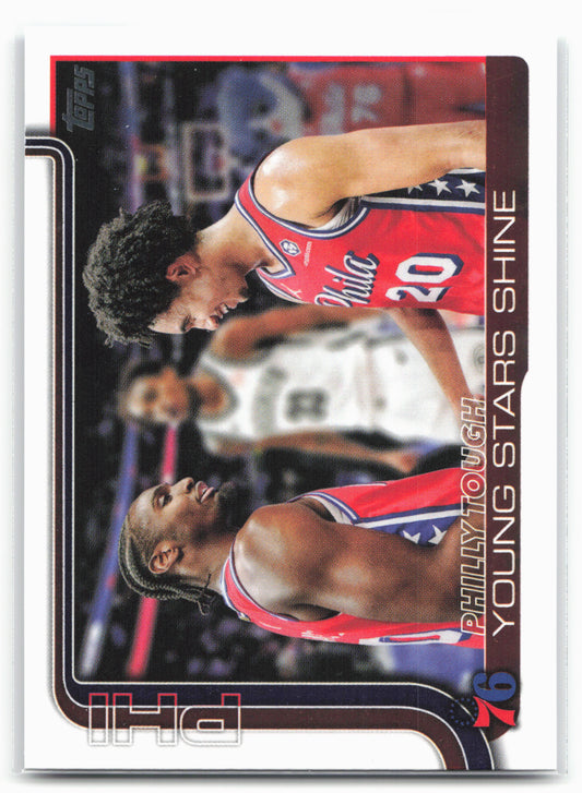 2025-26 Topps #275 Philly Tough: Young Stars Shine