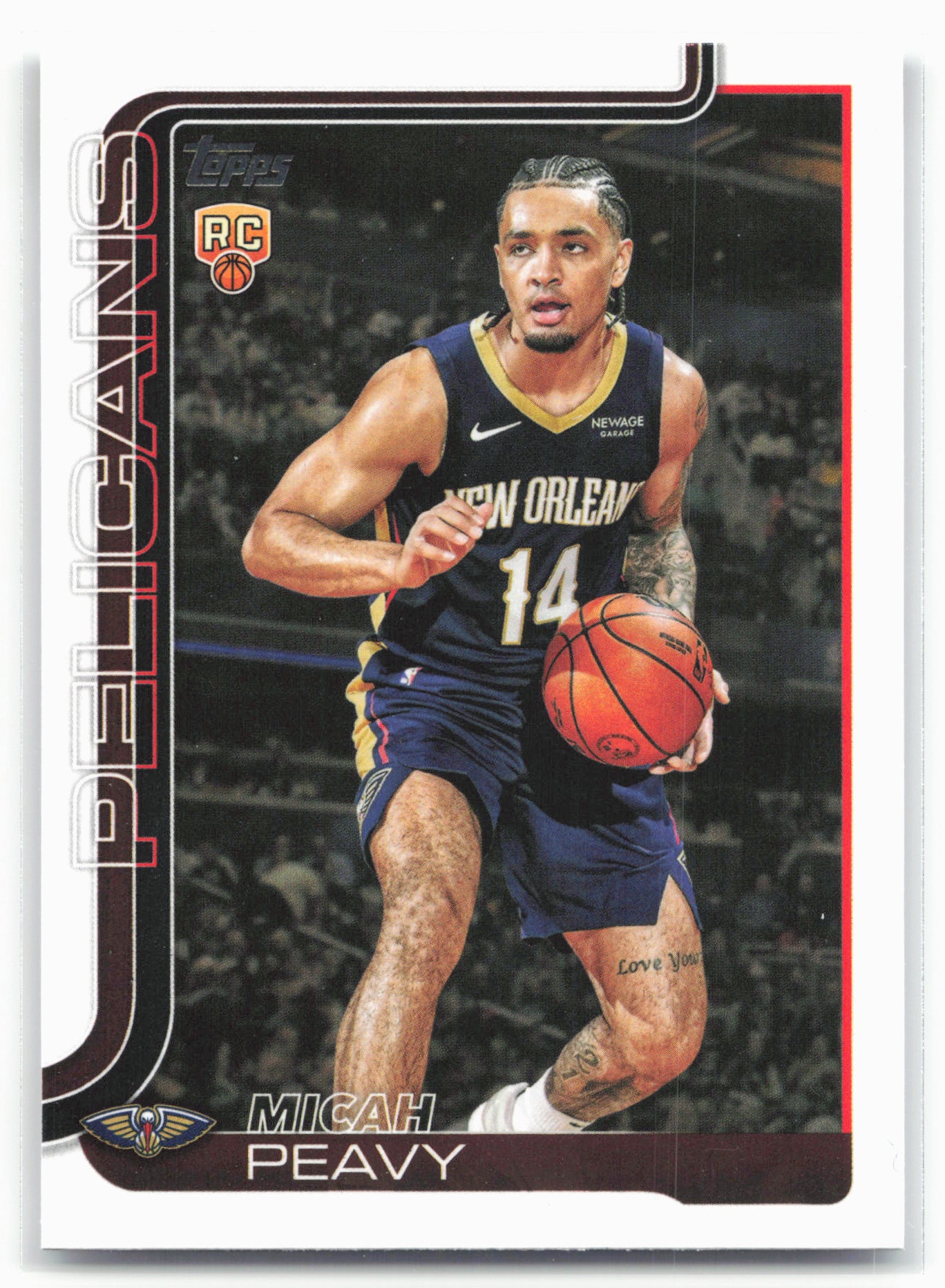 2025-26 Topps #241 Micah Peavy