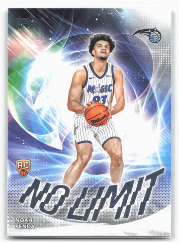 
2025-26 Topps #NL-32 Noah Penda No Limit