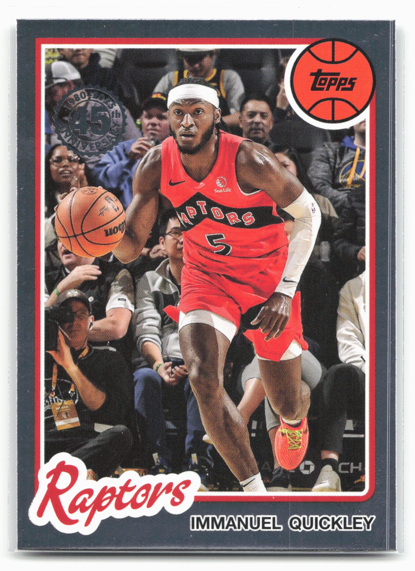 2025-26 Topps #80BK-8 Immanuel Quickley 1980-81 Topps Basketball