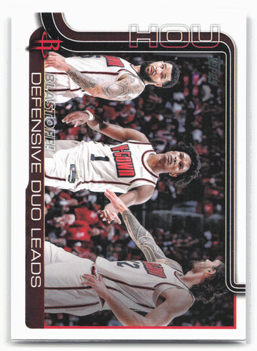 
2025-26 Topps #297 Blastoff!: Defensive Duo Leads