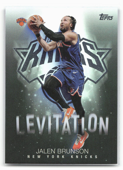 2025-26 Topps #L-9 Jalen Brunson Levitation
