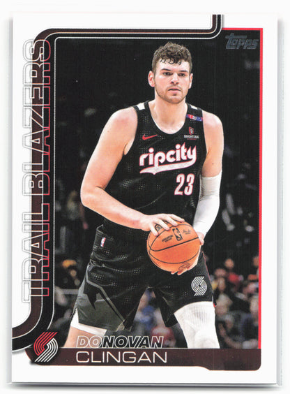 2025-26 Topps #126 Donovan Clingan