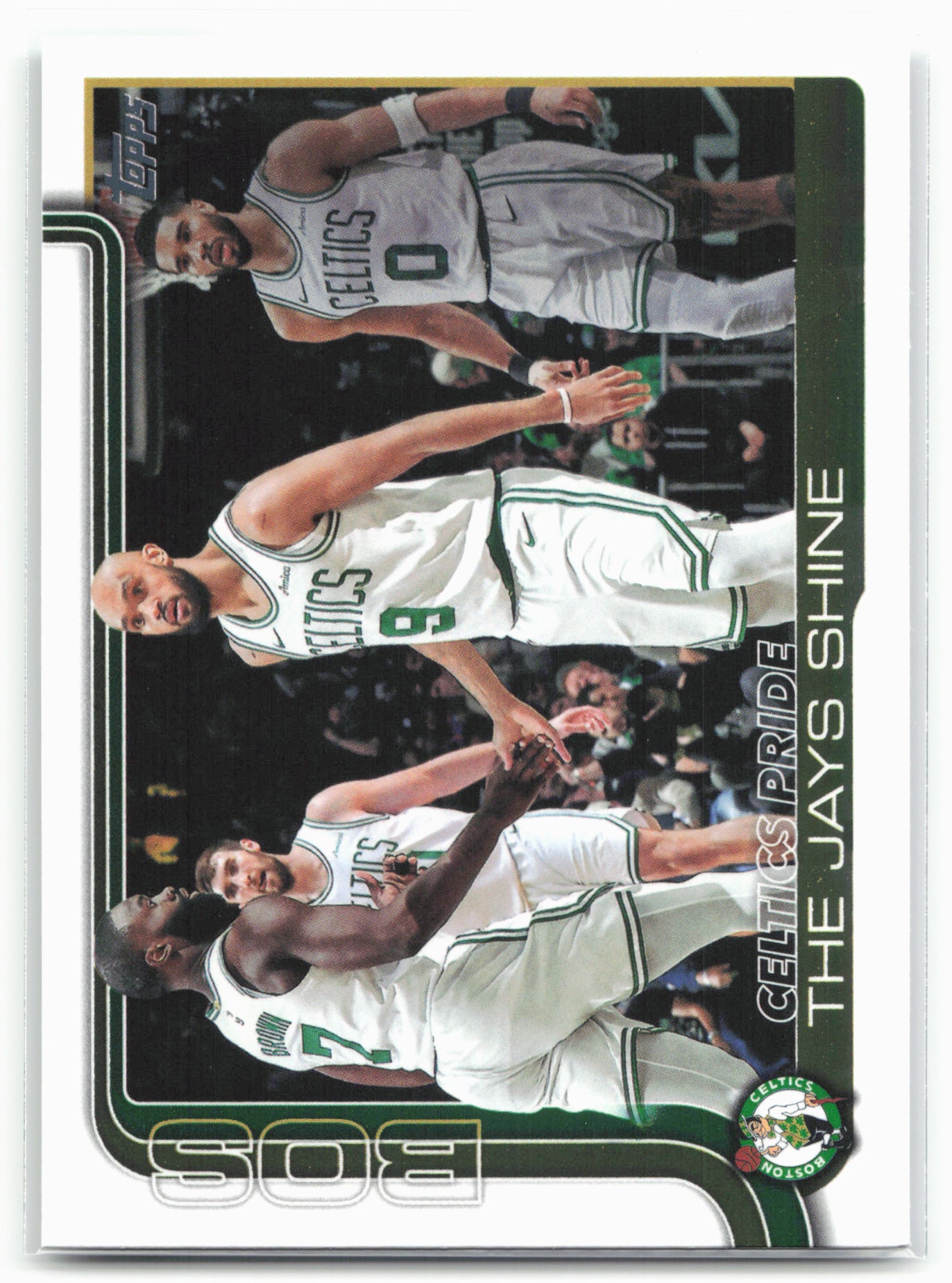2025-26 Topps #272 Celtics Pride: The Jays Shine