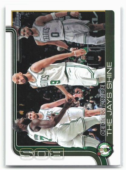 2025-26 Topps #272 Celtics Pride: The Jays Shine