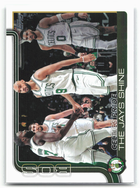 2025-26 Topps #272 Celtics Pride: The Jays Shine