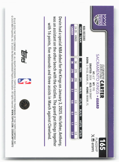 2025-26 Topps #165 Devin Carter