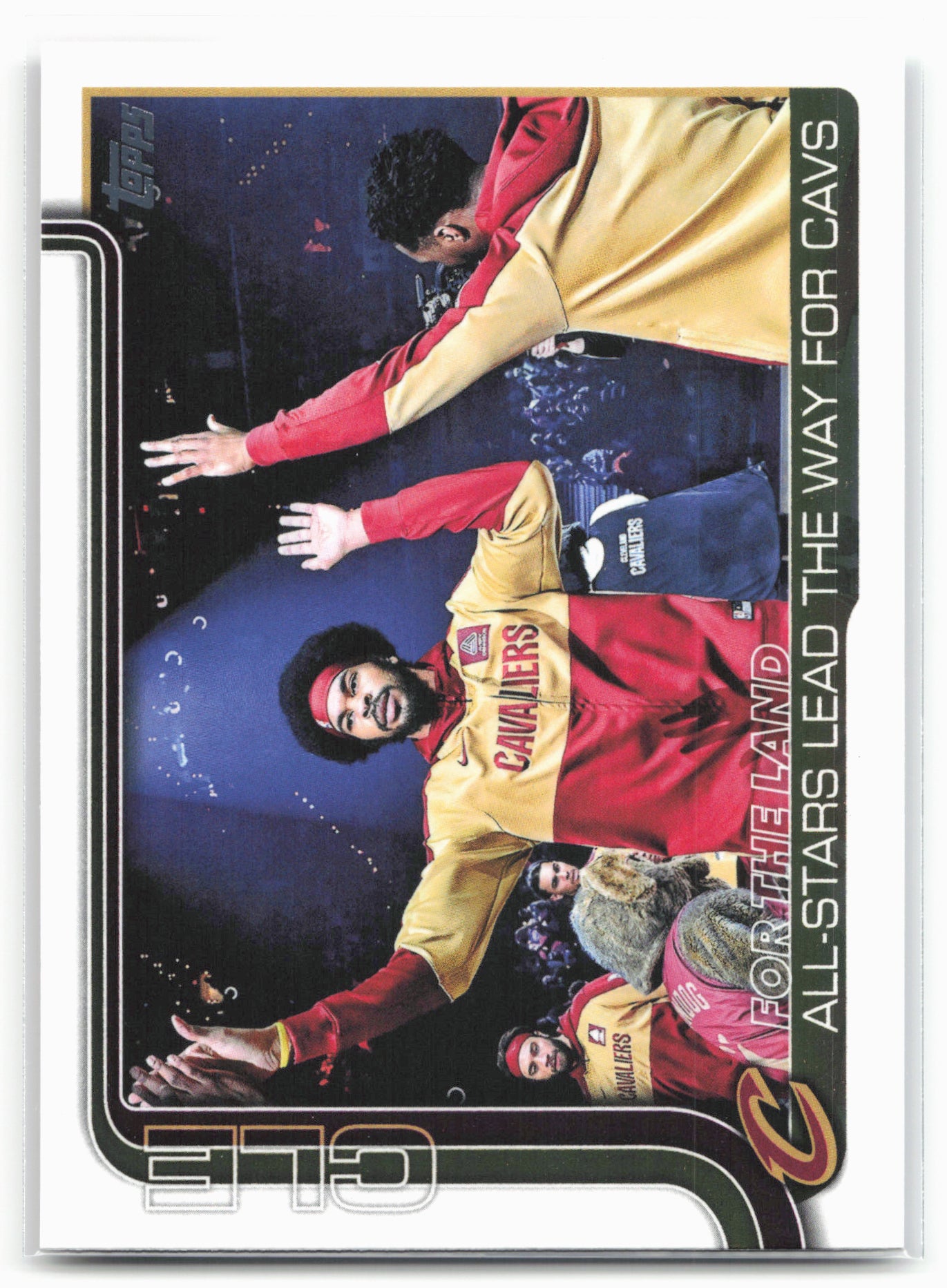2025-26 Topps #278 For The Land: All-Stars Lead The Way For Cavs