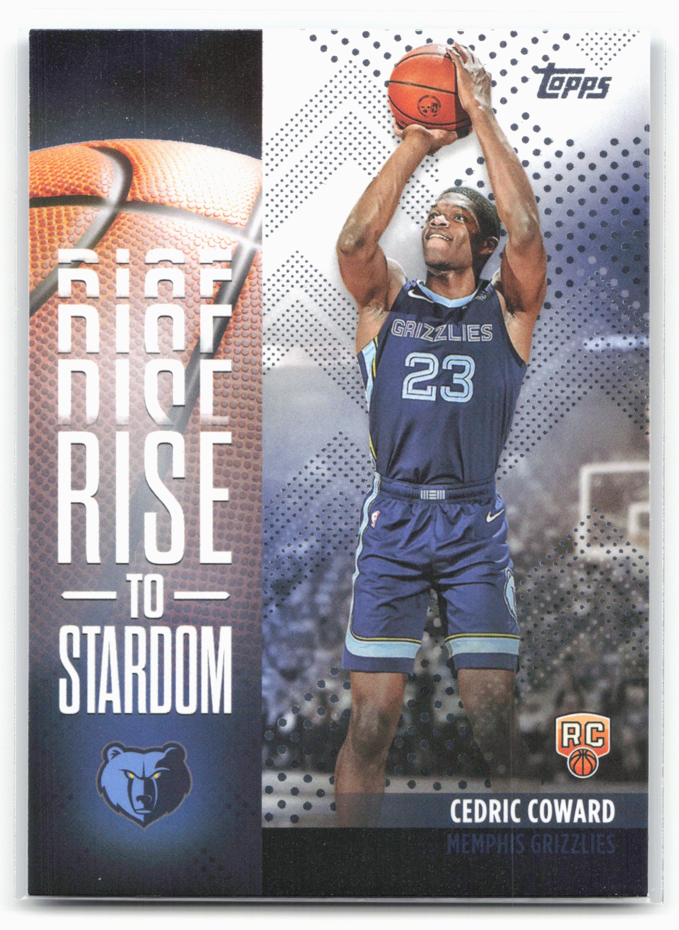 2025-26 Topps #RTS-11 Cedric Coward Rise to Stardom