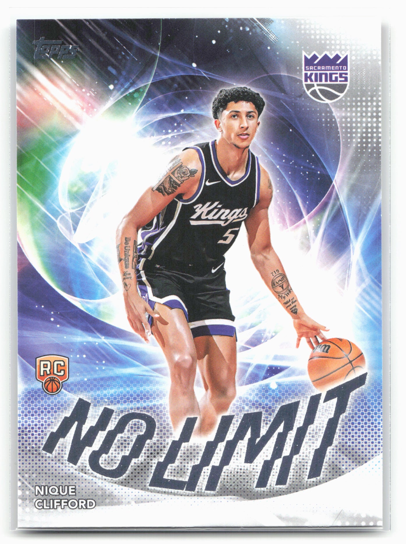 2025-26 Topps #NL-24 Nique Clifford No Limit