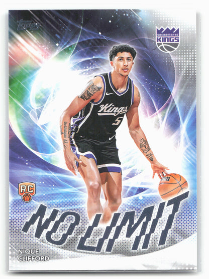 2025-26 Topps #NL-24 Nique Clifford No Limit