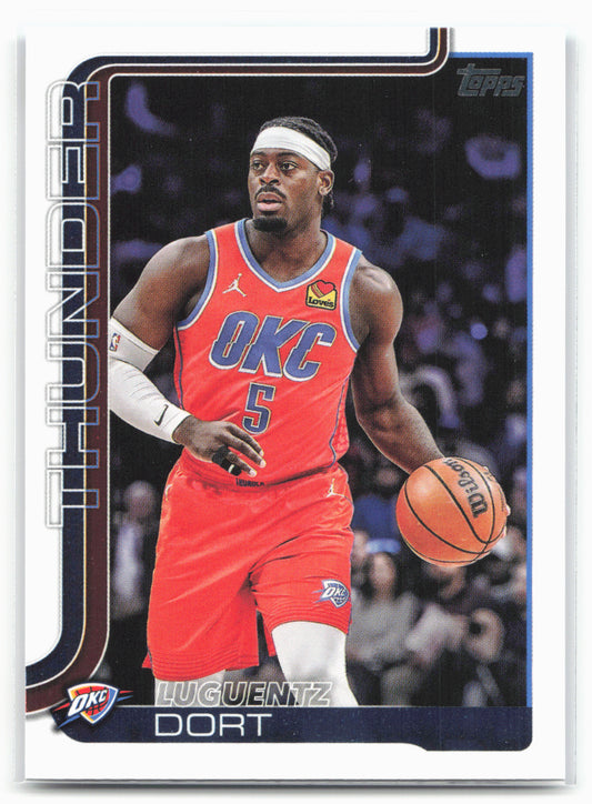 2025-26 Topps #117 Luguentz Dort