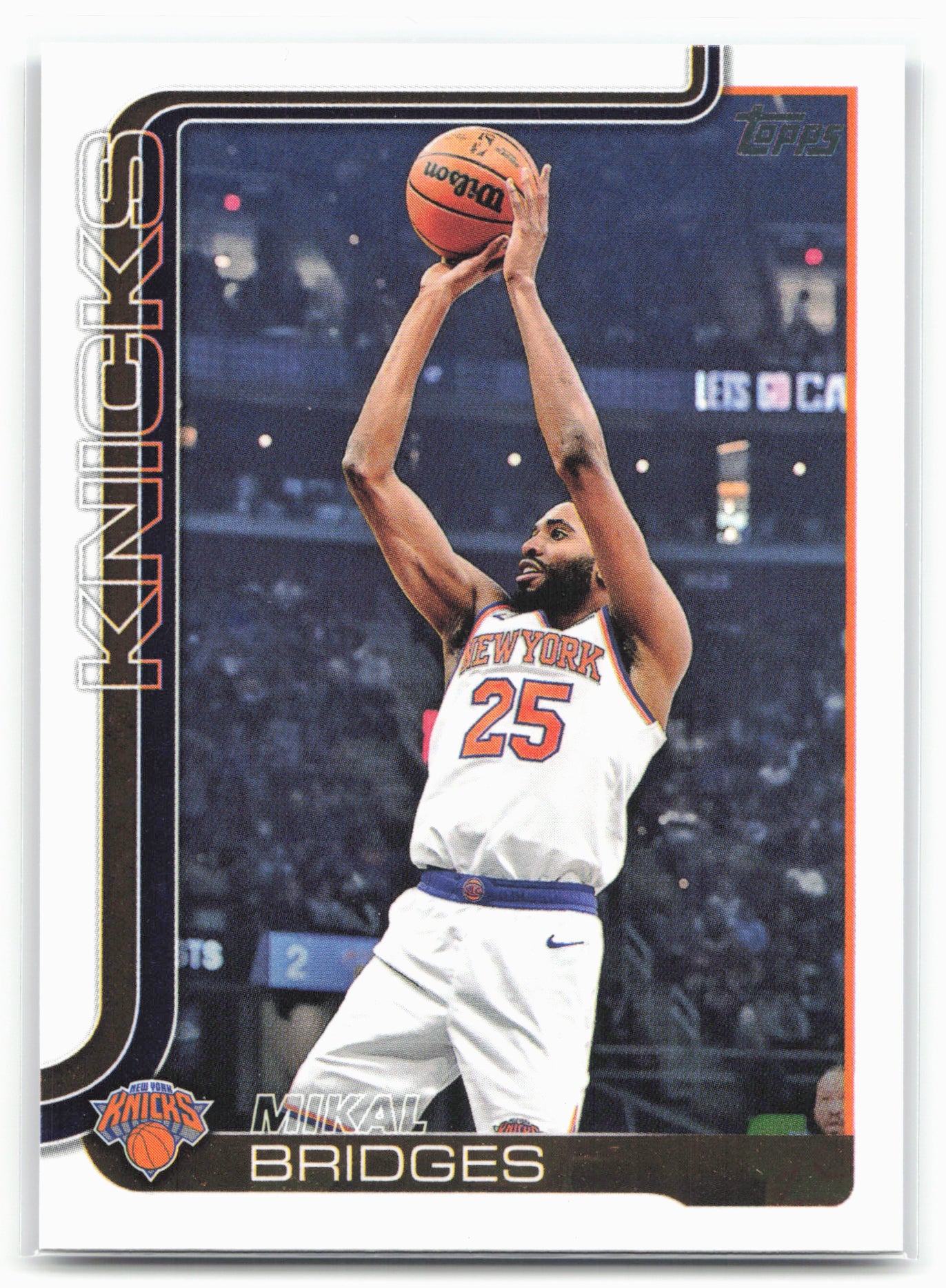 2025-26 Topps #18 Mikal Bridges