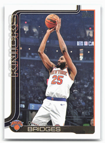 
2025-26 Topps #18 Mikal Bridges